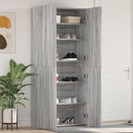 vidaXL Schoenenkast met plank Grijs 80 x 35.5 x 180 cm, Verzenden, Nieuw