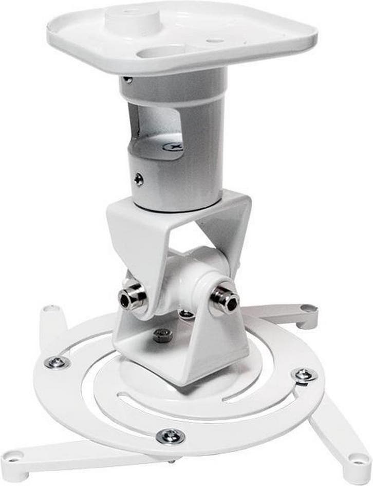 LogiLink BP0003 projector beugel Plafond Wit, Audio, Tv en Foto, Beamers, Verzenden
