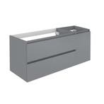 Wastafelonderbouw Allibert Lunik 120x55x46 cm Met Deur Mat, Ophalen of Verzenden, Nieuw, Overige typen