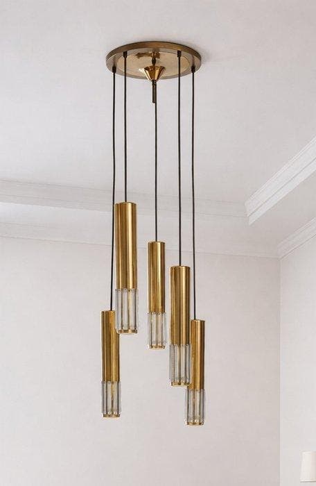 Schmahl & Schultz - Kroonluchter - Jaren 60, Antiek en Kunst, Antiek | Lampen