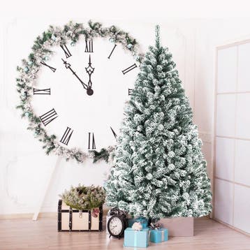 2dekans | Coast Kunstkerstboom Besneeuwd - Met Metalen, Diversen, Kerst, Ophalen of Verzenden, Zo goed als nieuw