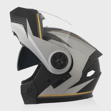 BLD Flip-Up Motorhelm Modulair ABS Dubbel Vizier DOT Goedgek, Verzenden, Nieuw