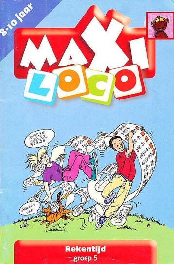 Maxi Loco Rekentijd groep 5 (8-10 jaar), Verzenden, Nieuw