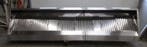 RVS Afzuigkap met 6 filters, B336 x D81 x H60 cm, wandmodel,, Gebruikt