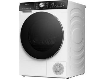Hisense DH5S102BW - Warmtepompdroger - 10 kg - A+++ - Wit, Witgoed en Apparatuur, Wasdrogers, Verzenden, Zo goed als nieuw