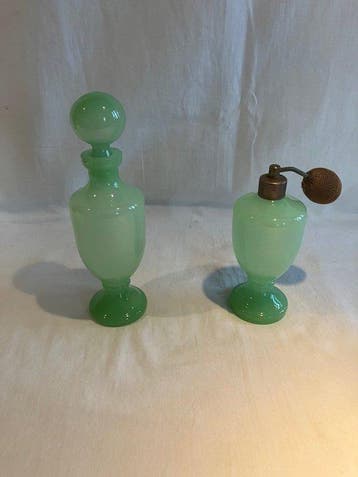 Kaptafelset (2) - Opaline glas