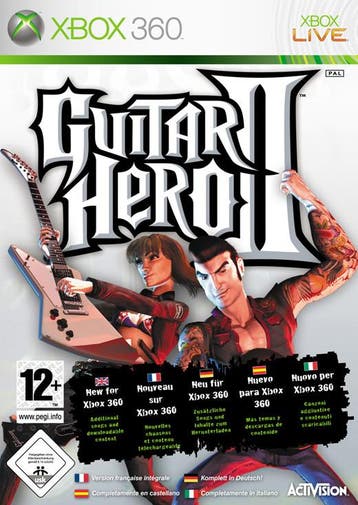 Guitar Hero 2 (Xbox 360), Spelcomputers en Games, Verzenden, Gebruikt, Vanaf 7 jaar