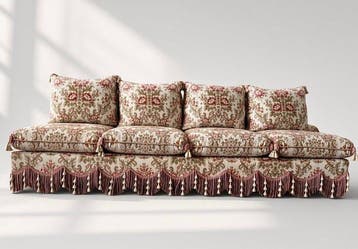 Sofa - Een elegante vierzitsbank in Louis XV-stijl uit de