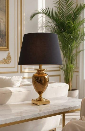 Maison Le Dauphin - Lamp - Model Stelling Goud - Iriserende, Nieuw