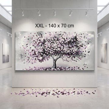 Monika Spiewak - Tree - Oil Painting Stretched On The Frame