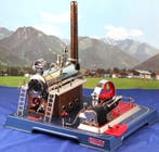 Stoommachine - Wilesco D20 - Messing, Staal - 1960-1970 -