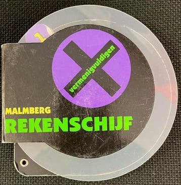 Rekenschijf Vermenigvuldigen Malmberg, Verzenden, Nieuw