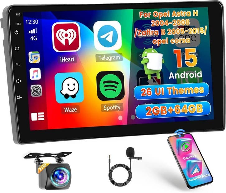CarPlay Autoradio Opel | 54% Korting | 2GB/64GB, Auto diversen, Autoradio's, Nieuw, Ophalen of Verzenden