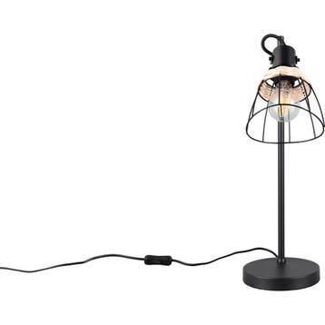 LED Tafellamp - Trion Nala - E27 Fitting - 1 Lichtpunt -, Ophalen of Verzenden, Nieuw, Metaal, Overige fittingen