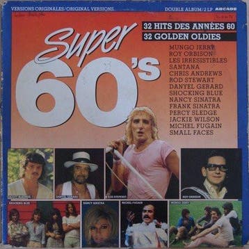 LP gebruikt - Various - Super 60s, Verzenden, Zo goed als nieuw, Overige formaten