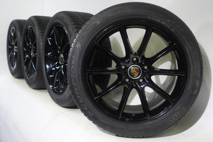 Porsche Cayenne Coupé 20 inch velgen Pirelli Winterbanden Ni, Auto-onderdelen, Banden en Velgen, Velg(en), Gebruikt, 20 inch, Winterbanden