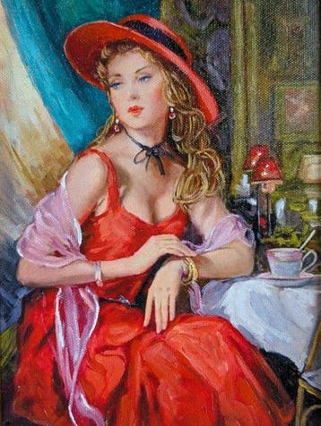 Marco Santini (XX-XXI) - Eleganza Parigina, Antiek en Kunst
