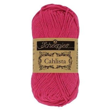 Scheepjes Cahlista 50 gr - 413 Cherry, Verzenden, Nieuw