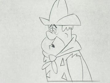 Hanna-Barbera - Originele animatietekening van Fred, Nieuw in verpakking