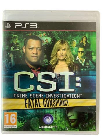 CSI Crime Scene Investigation Fatal Conspiracy (PS3), Verzenden, Nieuw