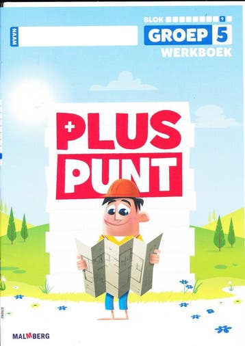 Pluspunt versie 4 Werkboek blok 9 groep 5 (per stuk), Verzenden, Nieuw