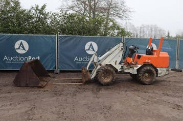 Veiling: Kniklader Giant V361 Diesel 26kW 2003, Ophalen, Wiellader of Shovel