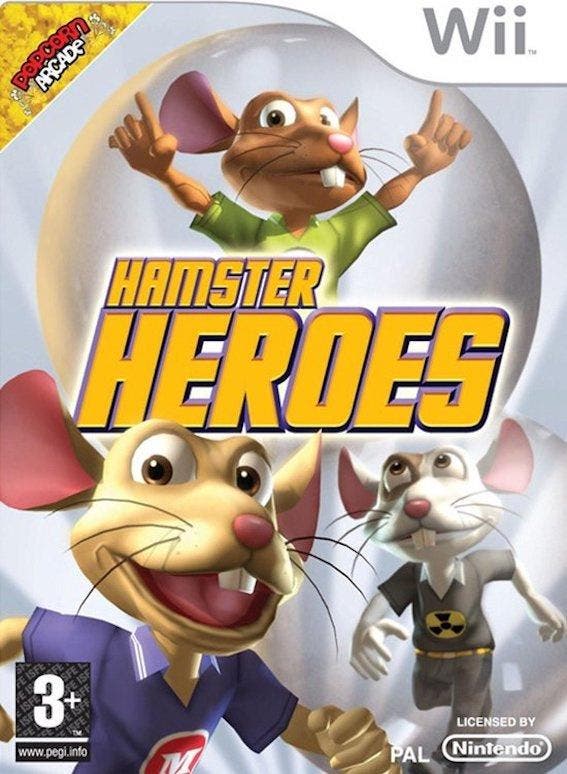 Hamster Heroes (Wii Games), Spelcomputers en Games, Games | Nintendo Wii, Zo goed als nieuw, Ophalen of Verzenden