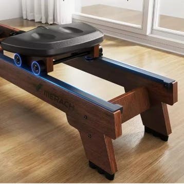 Water Roeimachine – Massief Hout, Bluetooth en Comfortzit, Sport en Fitness, Verzenden, Nieuw