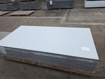10x (50x) vezelcement vlakke plaat SVK met primer en..., Nieuw