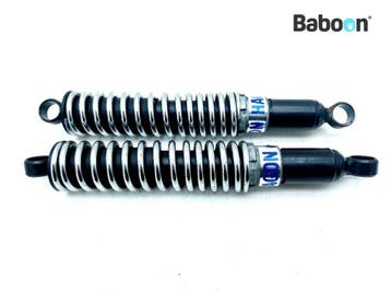 Achter Schokbreker Set Yamaha XS 750 E 1978 (XS750 XS750E), Motoren, Verzenden, Gebruikt