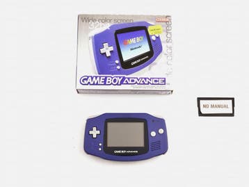 Gameboy Advance Purple [Complete], Spelcomputers en Games, Spelcomputers | Nintendo Game Boy, Ophalen of Verzenden, Zo goed als nieuw