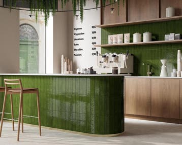 Wandtegel Marazzi Palette Pure Vintage Groen Glans 7,5x30, Doe-het-zelf en Verbouw, Nieuw, 20 tot 40 cm, 10 m² of meer, Wandtegels