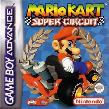 Mario Kart Super Circuit - Gameboy Advance - Geek Out!, Spelcomputers en Games, Games | Nintendo Game Boy, Racen en Vliegen, 2 spelers