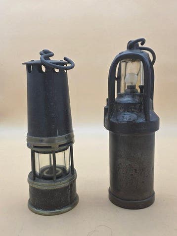 Lamp (2) - Metaal, Antiek en Kunst, Curiosa en Brocante