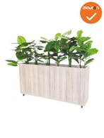 Verrijdbare plantenbak - 160x80cm - Scandinavisch eiken, Werkplek, Ophalen of Verzenden, Gebruikt, Overige typen