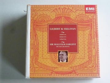 Gilbert & Sullivan - Operettes / Sir. Malcolm Sargent (16 CD, Ophalen of Verzenden, Zo goed als nieuw