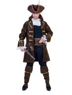 Piratenkostuum James 4-delig, Kleding | Heren, Ophalen of Verzenden, Nieuw