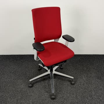 Bureaustoel Klöber Mera - Rood, Huis en Inrichting, Bureaustoelen, Ophalen of Verzenden, Ergonomisch, Gebruikt, Bureaustoel