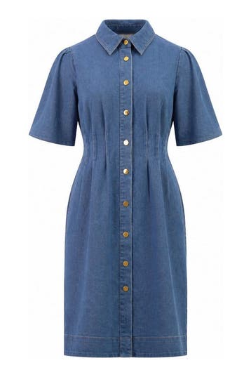 Vero Moda Jurk in maat M Blauw, Kleding | Dames, Vero Moda, Verzenden, Zo goed als nieuw, Blauw