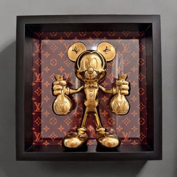 soul.arta - “Luxury Mickey & LV 3D”, Antiek en Kunst