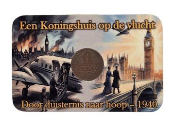 Nederland. Wilhelmina. 1 Cent 1940 (Zonder minimumprijs)