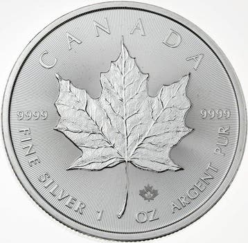 1 Troy Ounce - Zilver .999 - Maple Leaf 2026 - 31,1 gram -