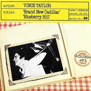 Single - Vince Taylor - Brand New Cadillac / Blueberry Hill, Verzenden, Nieuw in verpakking