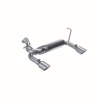 MBRP 07-14 Jeep Wrangler/Rubicon 3.6L/3.8L V6 Axle-Back Dual, Ophalen of Verzenden, Nieuw
