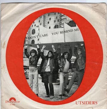 Outsiders - I Dont Care + You Remind Me (Vinylsingle), Nieuw in verpakking