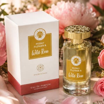 Eau de Parfum in Kristallen fles Wild Rose & Peony Flower -, Ophalen of Verzenden, Nieuw