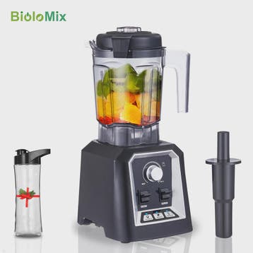 BioloMix Krachtige Keuken Blender met 2L Jar - Smoothie, Sap, Witgoed en Apparatuur, Keukenmixers, Verzenden, Nieuw