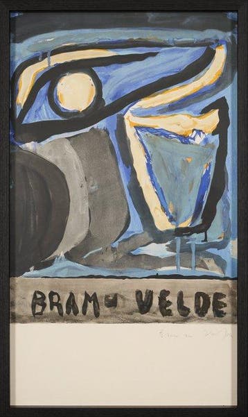 Bram van Velde (1895–1981) - Signiert - Lithografie - 1970 -