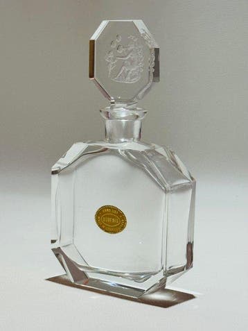 Bohemia - Heinrich Hoffmann - Parfumfles - Glas