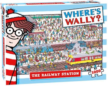 Where is Wally? - Railway Station Puzzel (1000 stukjes) |, Verzenden, Nieuw